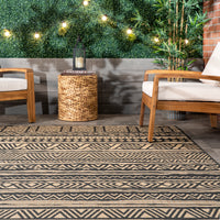 Nuloom Abbey Tribal Nab1799D Charcoal Area Rug