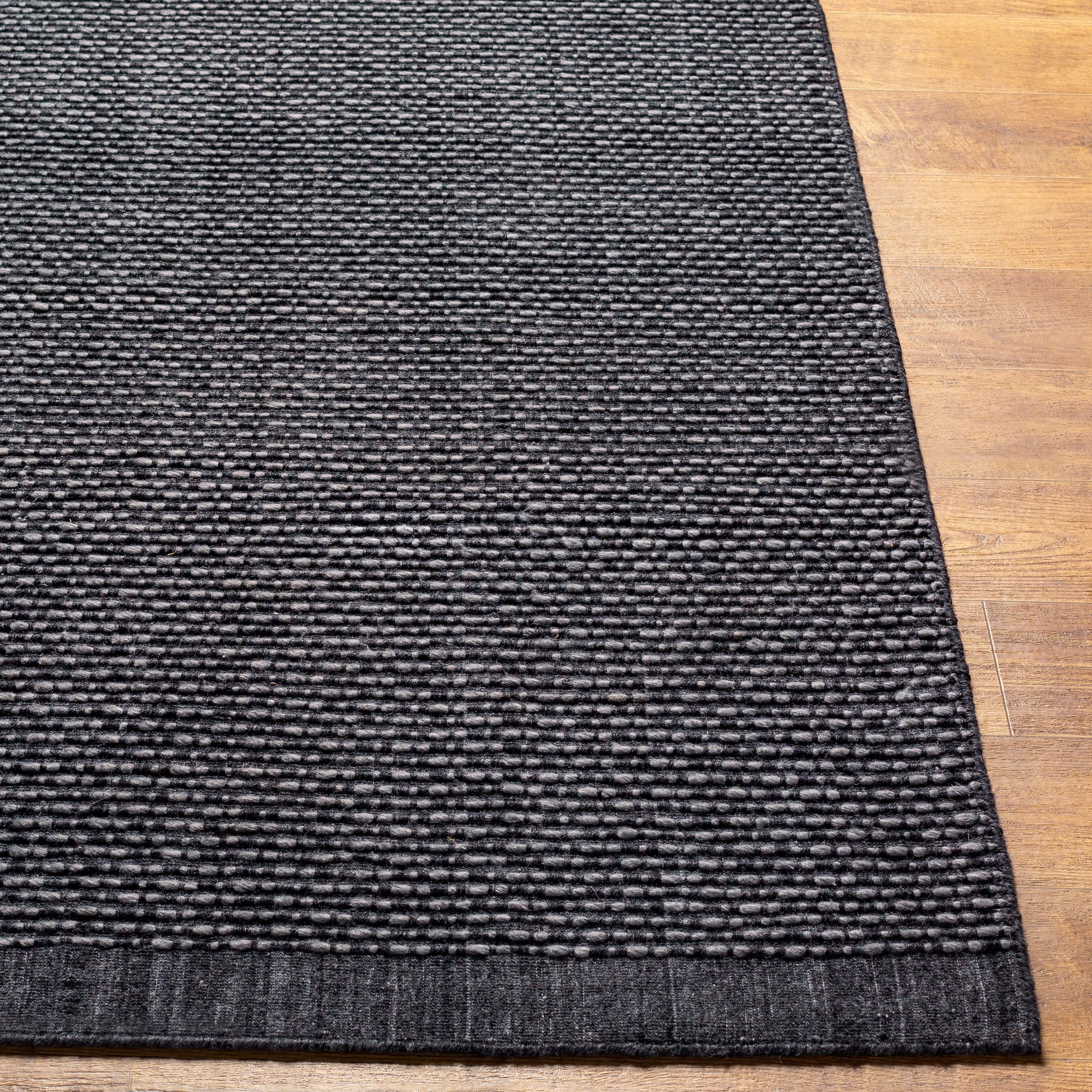 Surya Sycamore Syc-2302 Charcoal, Black Area Rug