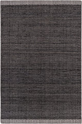 Surya Sycamore Syc-2304 Black, Charcoal Rug.