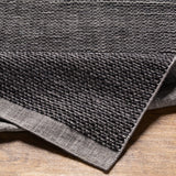 Surya Sycamore Syc-2304 Black, Charcoal Rug.