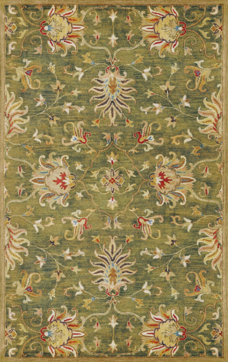 KAS Syriana 6010 Agra Emerald Green Area Rug