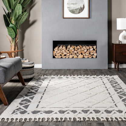 Nuloom Transitional Ntr2980A Beige Area Rug