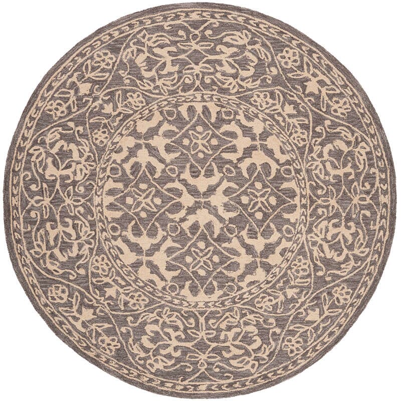Safavieh Suzani Szn101A Grey / Beige Rugs.