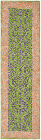 Safavieh Suzani Szn102A Green / Violet Rugs.
