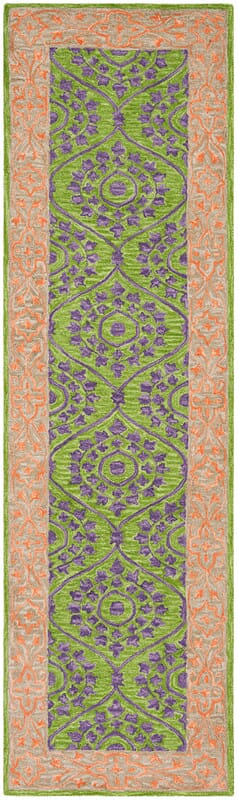 Safavieh Suzani Szn102A Green / Violet Area Rug