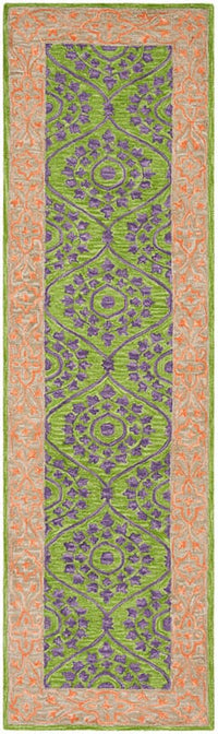 Safavieh Suzani Szn102A Green / Violet Area Rug