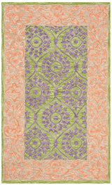 Safavieh Suzani Szn102A Green / Violet Rugs.