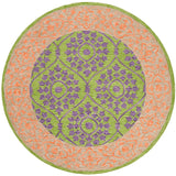 Safavieh Suzani Szn102A Green / Violet Rugs.