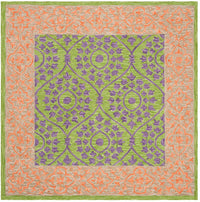 Safavieh Suzani Szn102A Green / Violet Area Rug