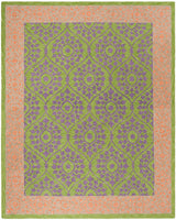 Safavieh Suzani Szn102A Green / Violet Rugs.