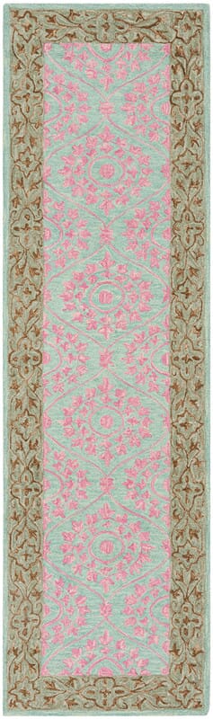 Safavieh Suzani Szn103A Taupe / Pink Area Rug