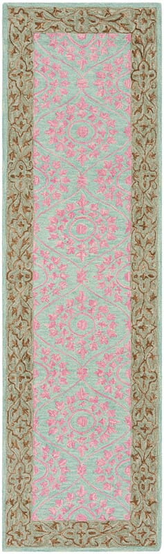 Safavieh Suzani Szn103A Taupe / Pink Rugs.