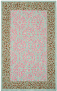 Safavieh Suzani Szn103A Taupe / Pink Area Rug