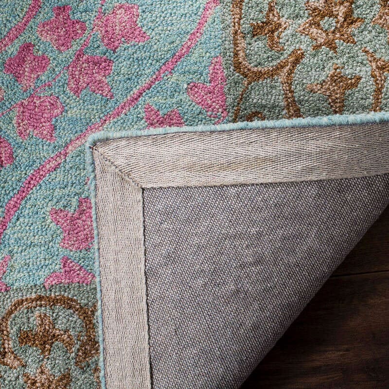 Safavieh Suzani Szn103A Taupe / Pink Rugs.