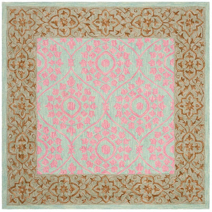 Safavieh Suzani Szn103A Taupe / Pink Area Rug