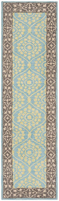 Safavieh Suzani Szn104A Chocolate / Yellow Area Rug