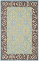 Safavieh Suzani Szn104A Chocolate / Yellow Rugs.