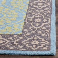 Safavieh Suzani Szn104A Chocolate / Yellow Area Rug