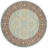 Safavieh Suzani Szn104A Chocolate / Yellow Rugs.