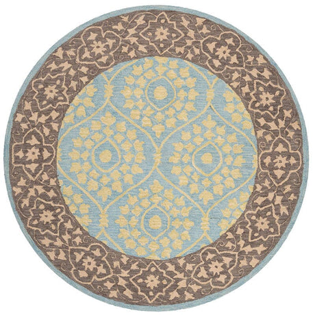 Safavieh Suzani Szn104A Chocolate / Yellow Rugs.