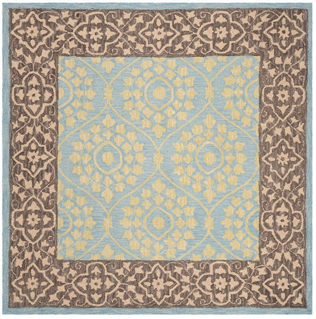 Safavieh Suzani Szn104A Chocolate / Yellow Rugs.