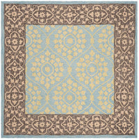 Safavieh Suzani Szn104A Chocolate / Yellow Area Rug