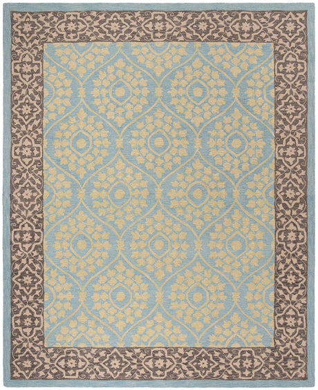 Safavieh Suzani Szn104A Chocolate / Yellow Rugs.