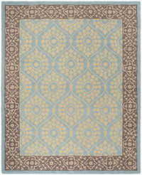 Safavieh Suzani Szn104A Chocolate / Yellow Area Rug