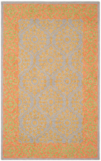 Safavieh Suzani Szn105A Orange / Silver Area Rug