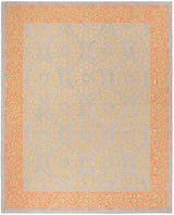 Safavieh Suzani Szn105A Orange / Silver Rugs.