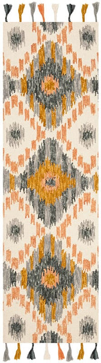 Safavieh Suzani Szn201A Ivory / Gold Ikat Area Rug