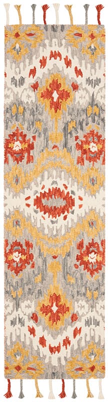 Safavieh Suzani Szn202A Grey / Gold Ikat Area Rug