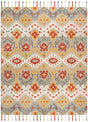 Safavieh Suzani Szn202A Grey / Gold Ikat Area Rug