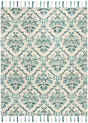 Safavieh Suzani Szn205A Ivory / Turquoise Rugs.