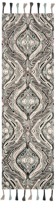 Safavieh Suzani Szn206A Grey / Light Blue Rugs.