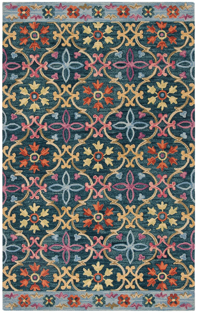 Safavieh Suzani Szn310A Blue / Multi Rugs.