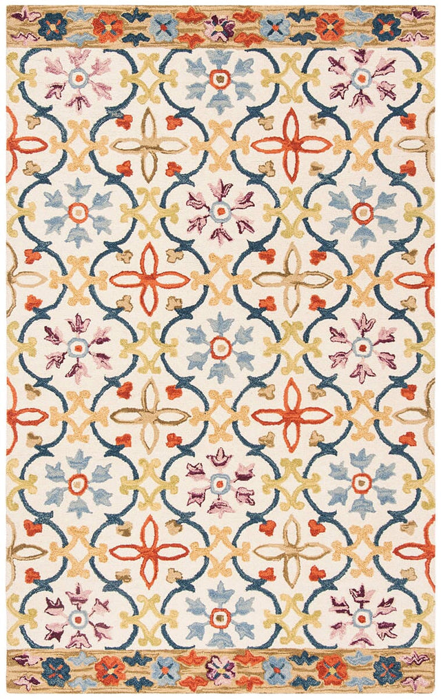 Safavieh Suzani Szn310B Ivory / Multi Rugs.