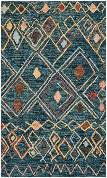 Safavieh Suzani Szn314A Dark Blue / Multi Moroccan Area Rug