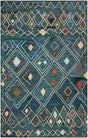 Safavieh Suzani Szn314A Dark Blue / Multi Moroccan Area Rug