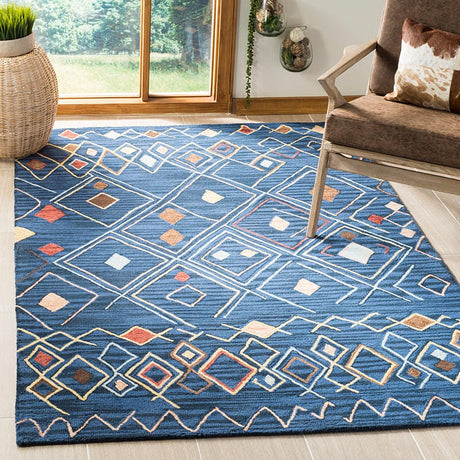 Safavieh Suzani Szn316A Blue/Multi Rug.