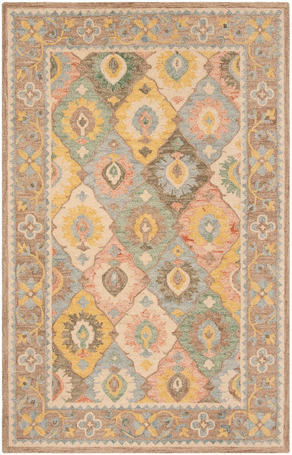 Safavieh Suzani Szn317A Ivory / Multi Area Rug