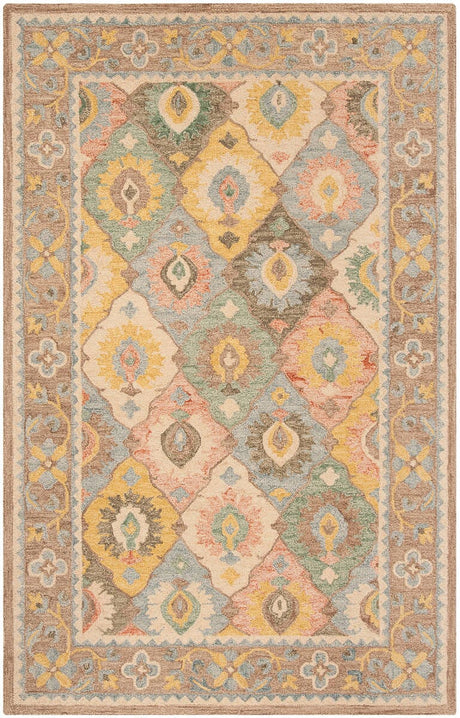 Safavieh Suzani Szn317A Ivory / Multi Rugs.