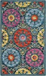 Safavieh Suzani Szn328A Blue / Multi Rugs.