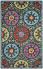 Safavieh Suzani Szn328A Blue / Multi Rugs.