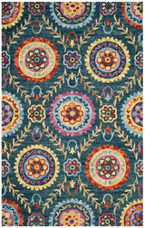 Safavieh Suzani Szn374A Blue/Multi Rug.