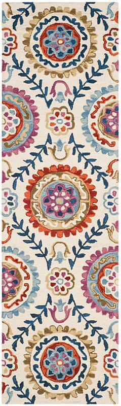 Safavieh Suzani Szn374B Ivory/Multi Rug.