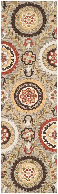 Safavieh Suzani Szn374C Grey / Multi Rugs.