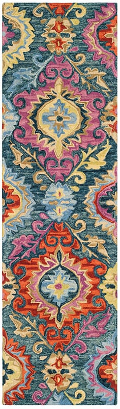 Safavieh Suzani Szn376A Blue / Multi Ikat Area Rug