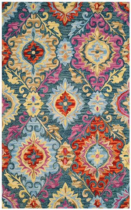 Safavieh Suzani Szn376A Blue / Multi Rugs.