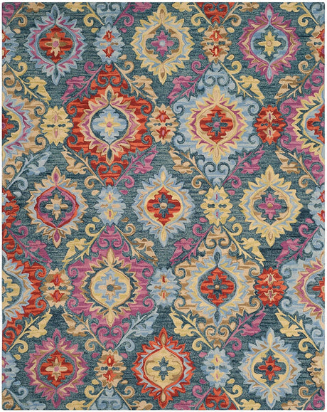 Safavieh Suzani Szn376A Blue / Multi Rugs.